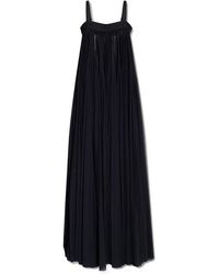 Dolce & Gabbana - Maxi Pleated Dress - Lyst