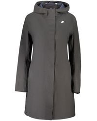 K-Way - Black Polyester 's Jacket - S - Lyst
