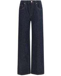 Brunello Cucinelli - Blue Cotton Jeans Denim - Lyst