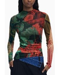 Desigual - Viscose Sweater - Lyst