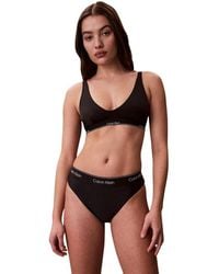 Calvin Klein - Recycled Polyester Bikini - Lyst