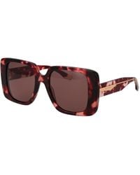 Trussardi - Burgundy Acetate Sunglasses - Lyst