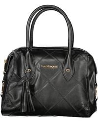 Laura Biagiotti - Black Pvc Handbag - Lyst