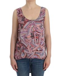 CoSTUME NATIONAL - Sleeveless Top Multicolor Sig12535 - Lyst