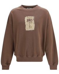 Palm Angels - Cotton Sweatshirt - Lyst
