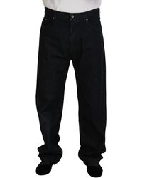 Dolce & Gabbana - Black Washed Cottoncasual Denim Jeans - Lyst