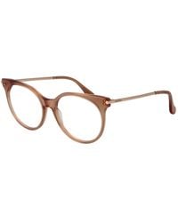 Max Mara - Pink Acetate Glasses (frames) - Lyst