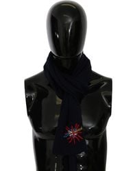 Dolce & Gabbana - #Dgloveslondon Wrap Shawl Wool Scarf - Lyst