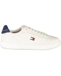 Tommy Hilfiger - Bianco Polyurethane 's Sneaker - Lyst