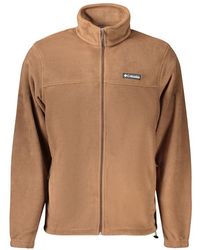 Columbia - Brown Polyester Men Sweatshirt - Lyst