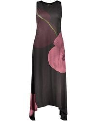 Desigual - Black Polyester Casual Dress - Lyst