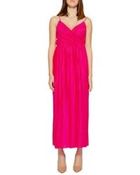 ONLY - Multicolor Polyester Long Dress - Lyst