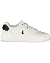 Calvin Klein - Logo Detail Sneakers - Lyst