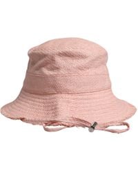 Dolce & Gabbana - Cotton Wide Brim Bucket Hat - Lyst