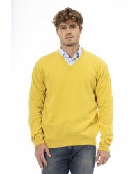 Sergio Tacchini - Yellow Wool Sweater - Lyst
