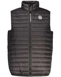 North Sails - Nero Poliammide Men's Gilet - Lyst