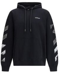 Off-White c/o Virgil Abloh - Black Cotton Sweatshirt - L - Lyst