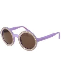 Andy Wolf - Purple Acetate Sunglasses - Lyst