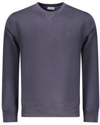 COVERI MOVING - Blue Cotton Men Sweatshirt - Lyst