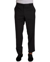 Dolce & Gabbana - Elegant Wool Dress Trousers - Lyst