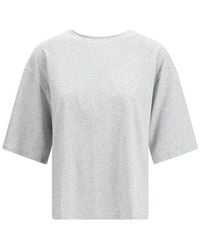 Loulou de Saison - Gray Cotton T - Lyst