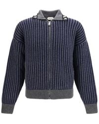 Versace - Gray Wool Oves Aries Sweatshirt - Lyst