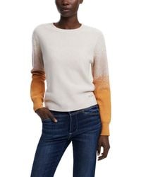 Desigual - Beige Viscose Sweatshirt - Lyst