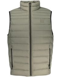 BOSS - Verde Poliammide Men's Jacket - Lyst