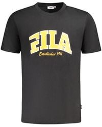 Fila - Arch Logo Tee Short Sleeve Crew Neck - Lyst