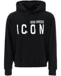 DSquared² - 'icon' Hoodie - Lyst