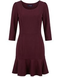 Trussardi - Red Viscose Dress - Lyst