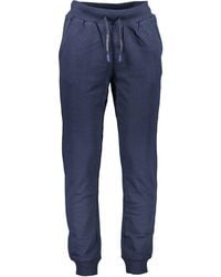 North Sails - Blue Cotton Pant - Lyst