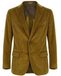Peserico - Green Cotton Men Jacket - Lyst