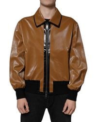 Dolce & Gabbana - Leather Jackets - Lyst