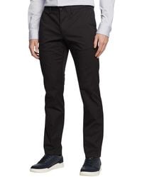 Tommy Hilfiger - Black Recycled Cotton Casual Pants - Lyst