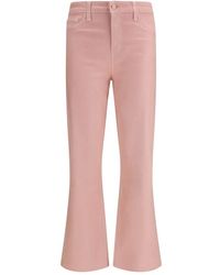 L'Agence - Multicolor Cotton Flared Pants - Lyst