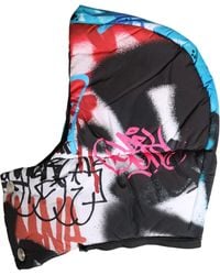 Dolce & Gabbana - Graffiti Whole Head Wrap Capello Hat - Lyst