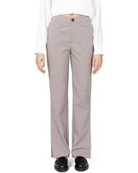 ONLY - Beige Polyester Jeans & Pant - Lyst