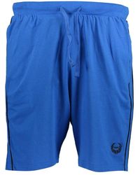 Gianmarco Venturi - Blue Cotton Men's Sweatpant Shorts - Lyst