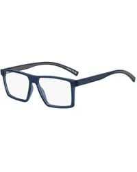 BOSS - Blue Plastic Glasses (frames) - Lyst