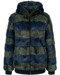 MR & MRS - Green Rabbit Fur Jacket - Lyst