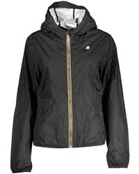 K-Way - Elegant Long Sleeve Hooded Jacket - Lyst