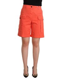 Peserico - Chic High-Waisted Cargo Shorts - Lyst