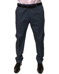 Dolce & Gabbana - Straight Leg Dress Pants - Lyst