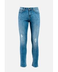 Gas - Blue Cotton Jeans Denim - Lyst