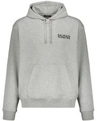 Balmain - Logo Motif Hoodie - Lyst