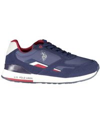 U.S. POLO ASSN. - Sleek Sneakers With Dynamic Contrast Details - Lyst