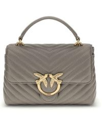Pinko - Love Lady Puff Mini Cl Sheep Nappa Chev - Lyst