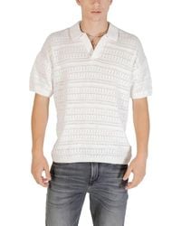 Only & Sons - White Cotton Shortsleeve Shirt - Lyst
