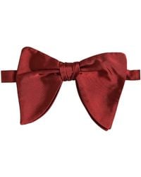 Dolce & Gabbana - Men Red 100% Silk Adjustable Neck Papillon Bow Tie - Lyst